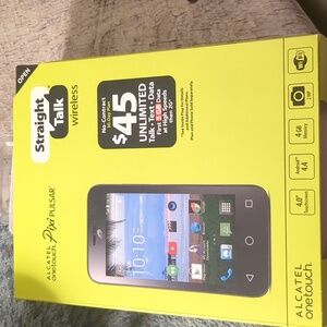 Straight Talk Alcatel One Touch Pixi Pulsar Phone.